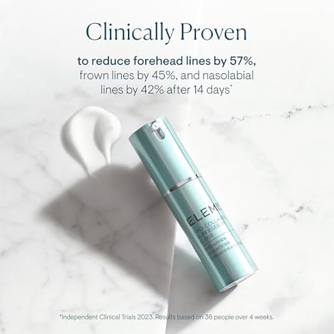 Elemis PRO COLLAGEN SUPER SERUM ELIXIR ANTI WRINKLE CONCENTRATE NOURISHES, PLUMPS, AND SMOOTHES THE APPEARANCE OF FINE LINES AND WRINKLES 15 ML, WHITE, 0.5 FL OZ (PACK OF 1) - Image 2